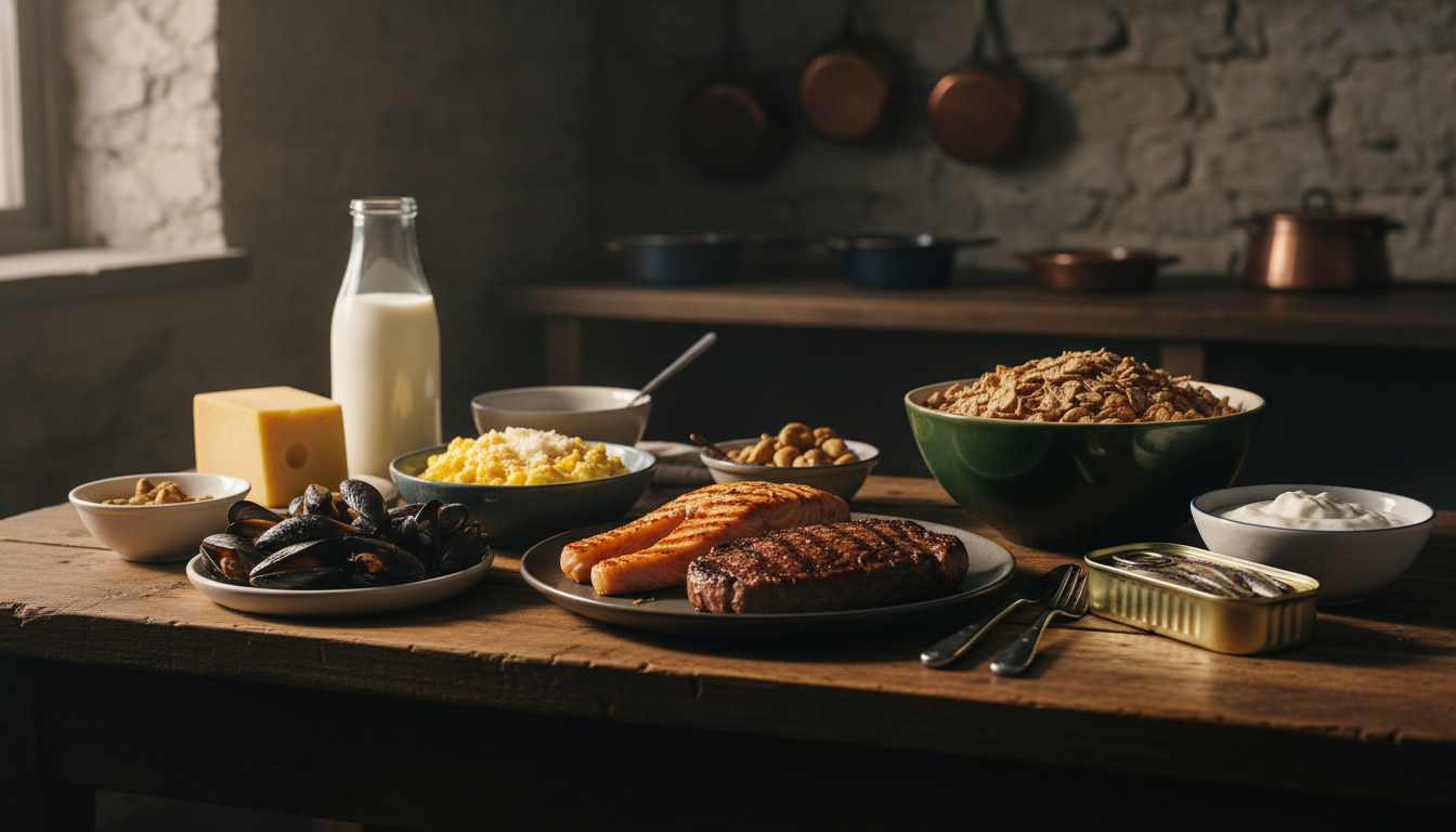 B12 Vitamini Hangi Besinlerde Bulunur?