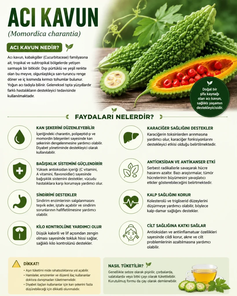 Acı kavun nedir? Faydaları nelerdir?