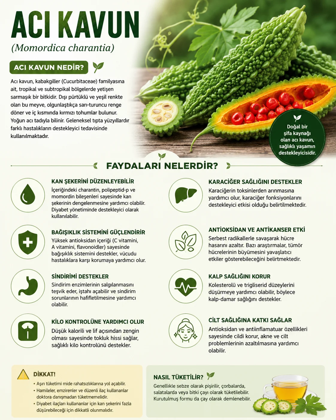 Acı kavun nedir? Faydaları nelerdir?